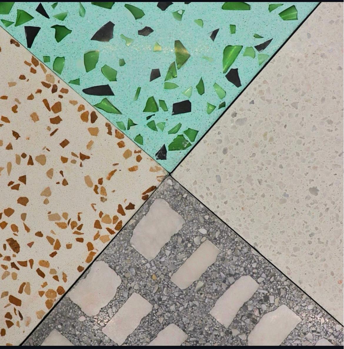 Terrazzo surface detail